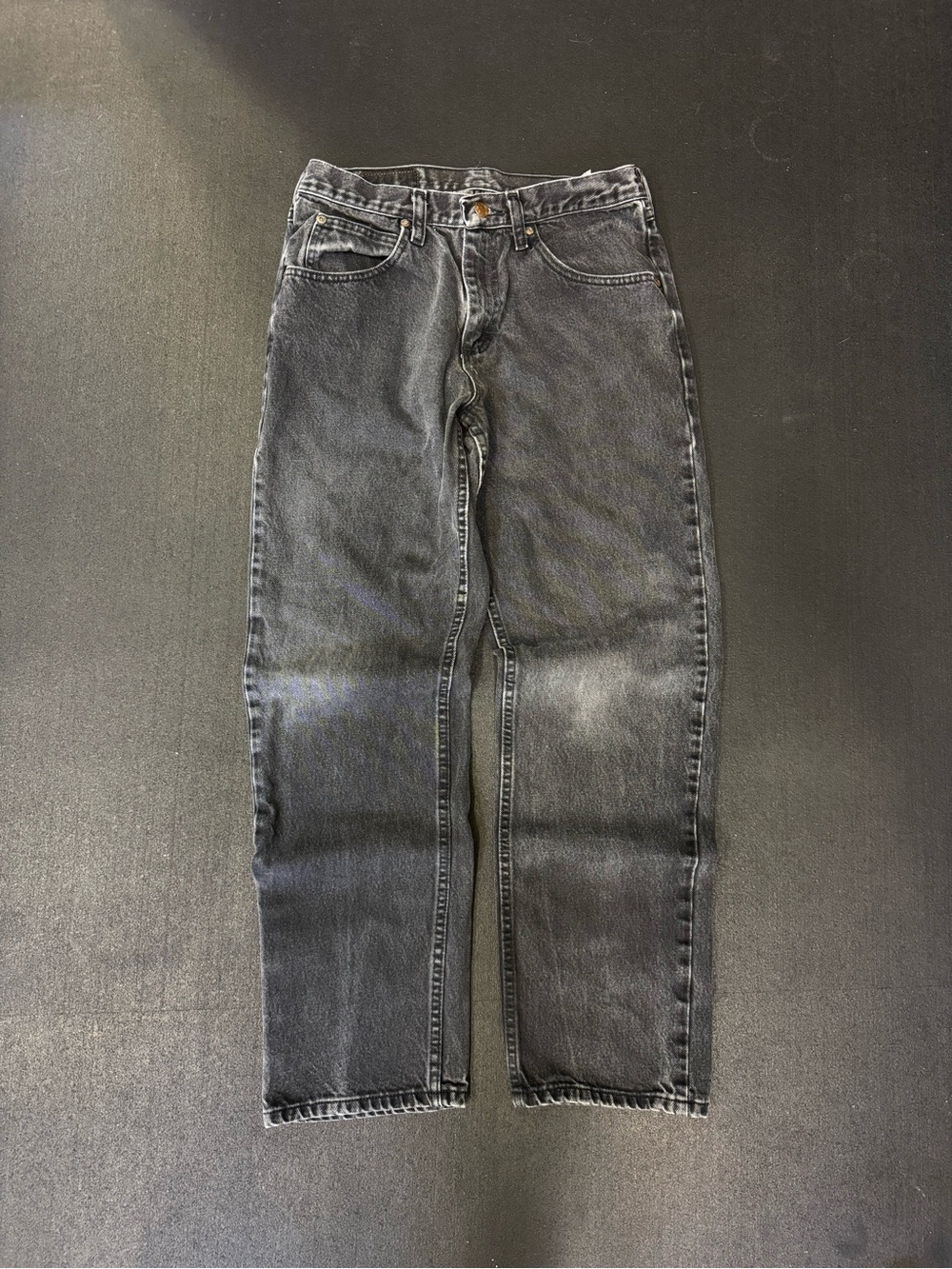 Vintage y2k Distressed Wrangler black jeans